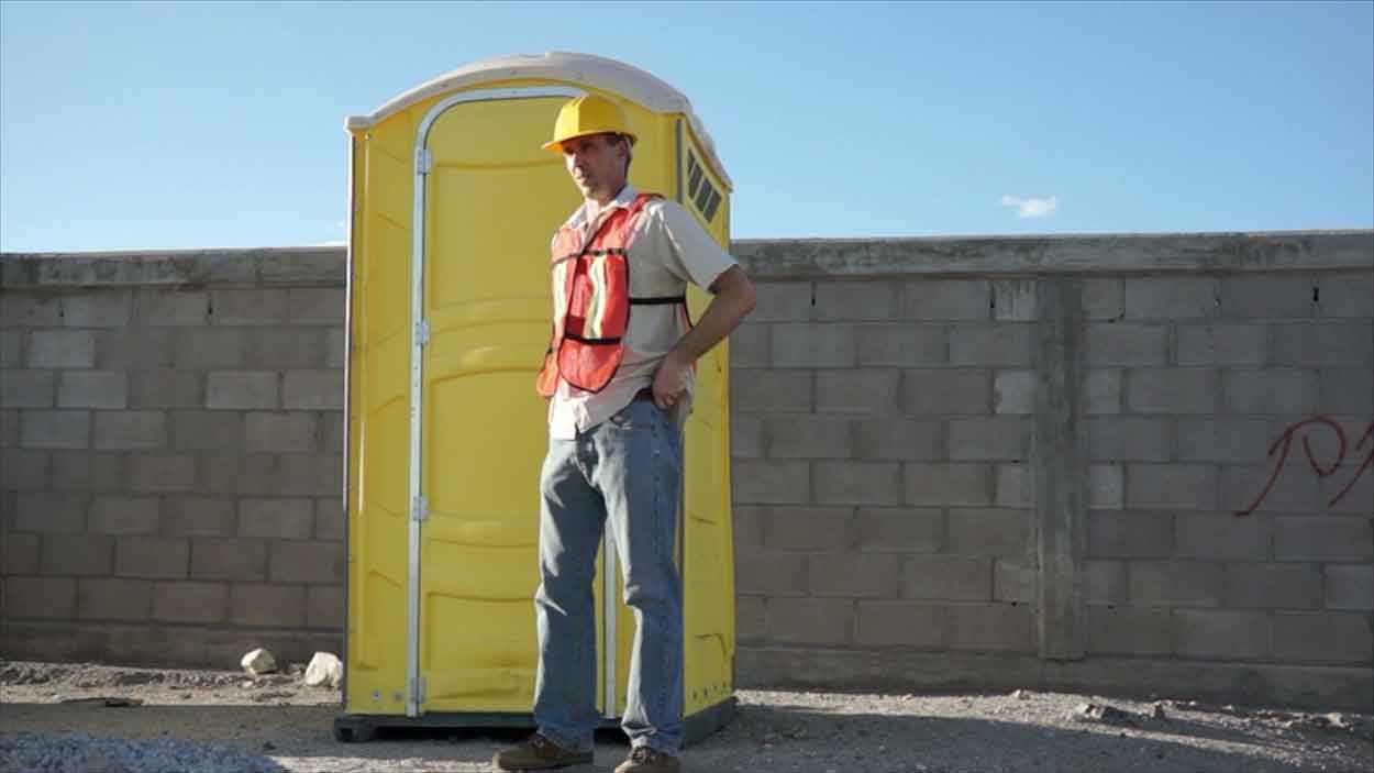 Construction portable toilet