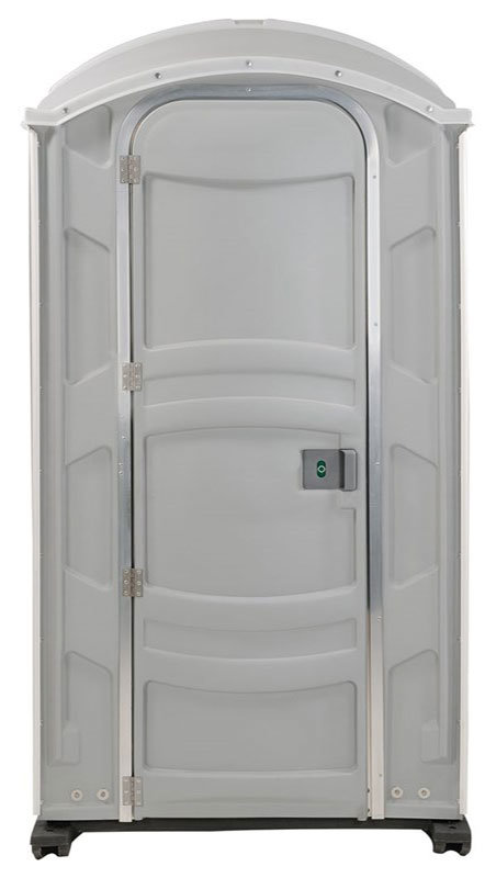 portable toilet front view