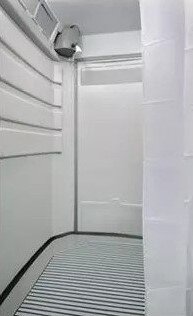 Inside Portable Shower