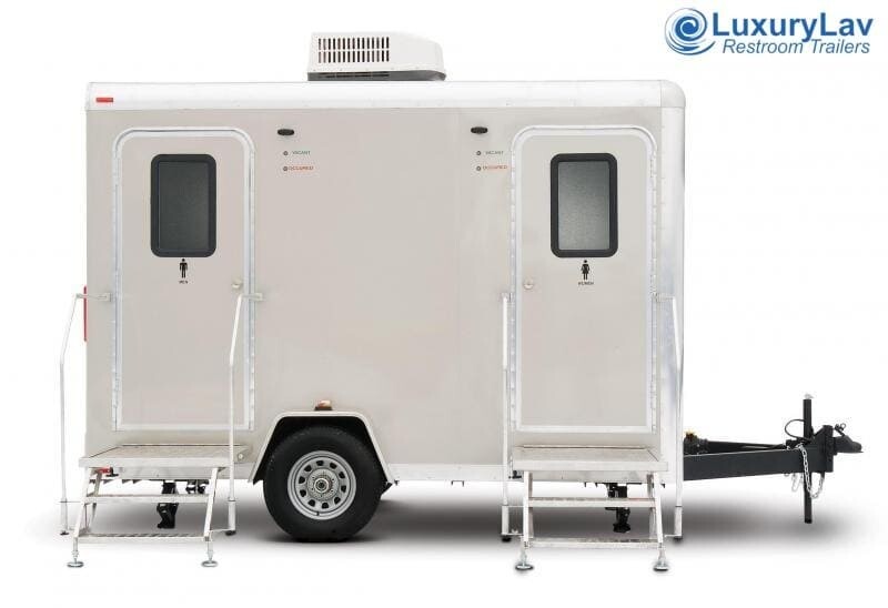 2 Stall Luxury Lav Restroom Trailer