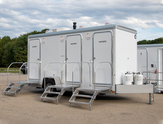 wheelchair accessible restroom trailer