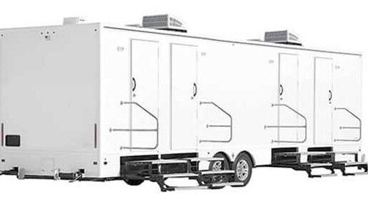 wheelchair accessible restroom trailer