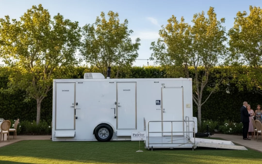 How VIP Porta Potty Rentals Upgrade Weddings, Galas & Corporate Events