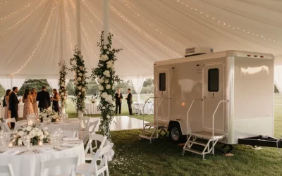 Outdoor Wedding Planning? Why a Wedding Bathroom Rental Is Essential
