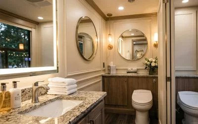 Inside VIP Restroom Trailers: Features That Elevate the Guest Experience